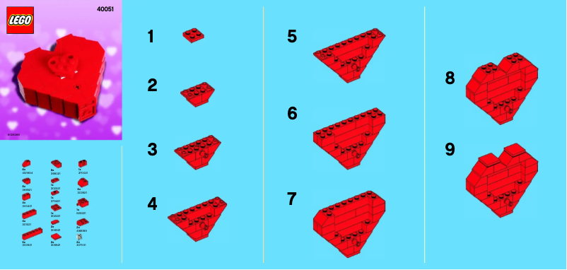 Image de la première page du manuel de l'appareil Valentine.s Day Heart Box