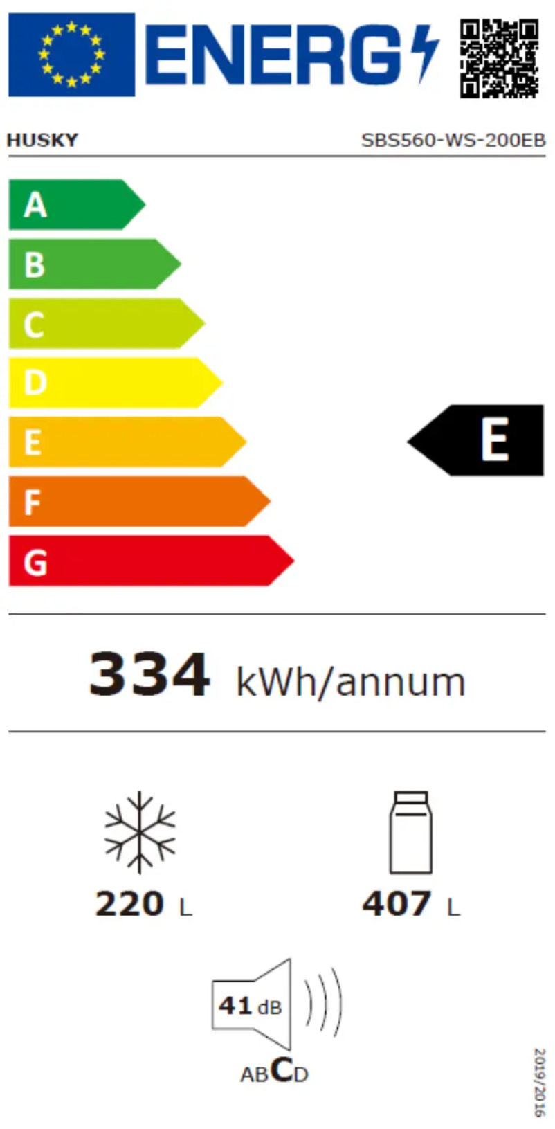 Page n°1 - Manuel utilisateur Husky SBS560-WS-200EB