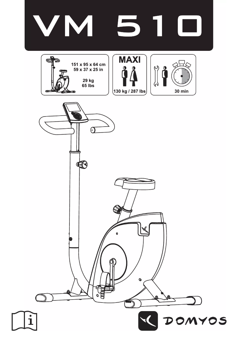 Page 1 de la notice Manuel utilisateur Domyos VM 510