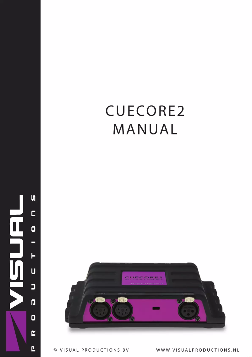 Image de la première page du manuel de l'appareil CueCore2