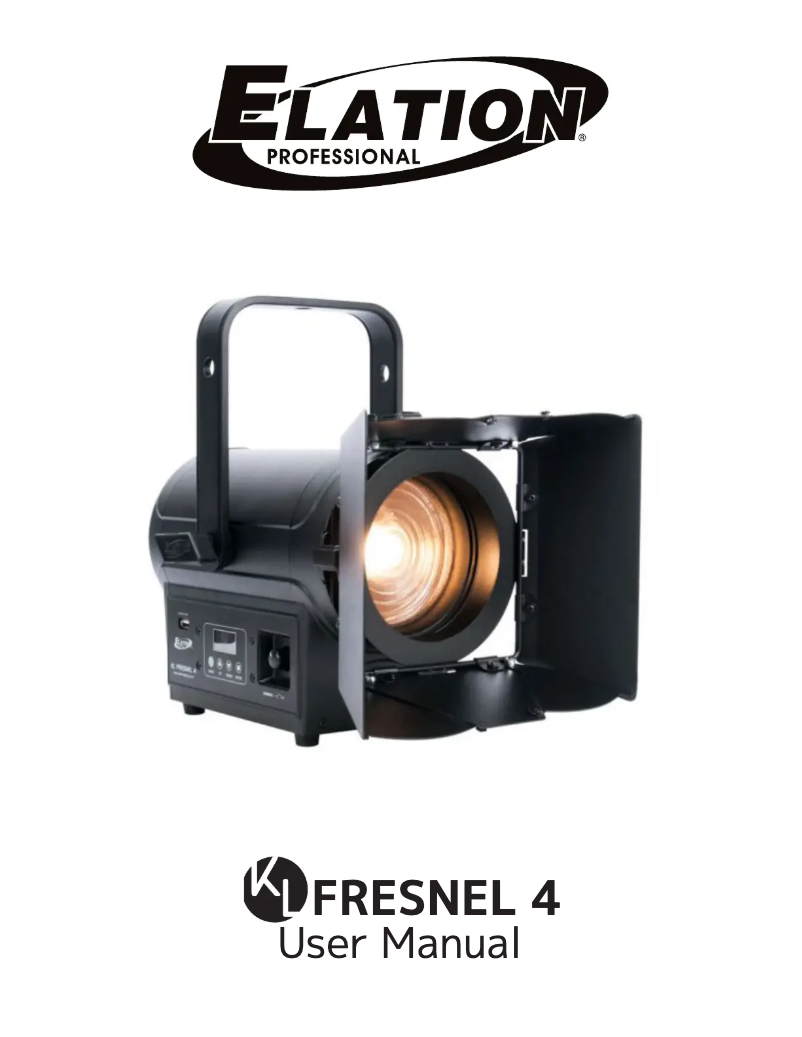 Image de la première page du manuel de l'appareil Kl Fresnel 4