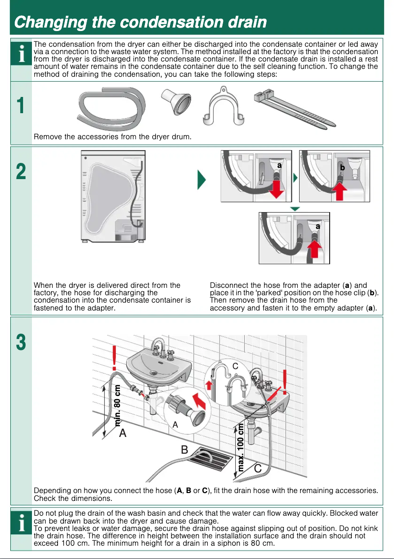 Page n°1 - Guide d'installation Siemens WT48Y740EE