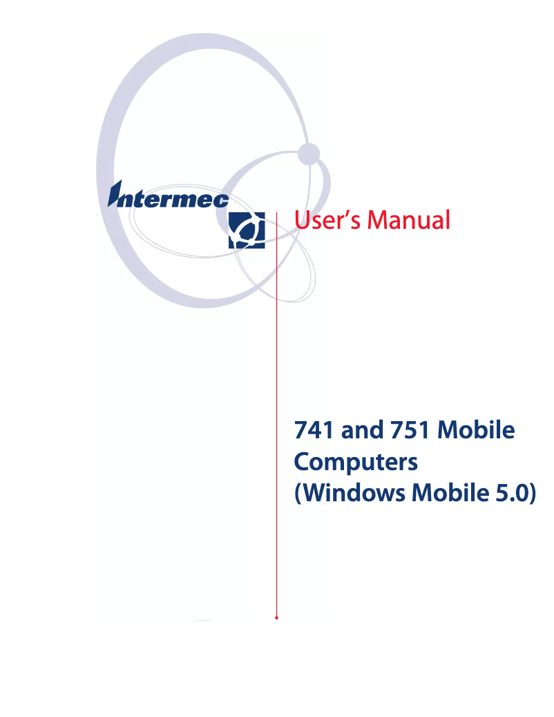 Page n°1 - Manuel utilisateur Intermec 751