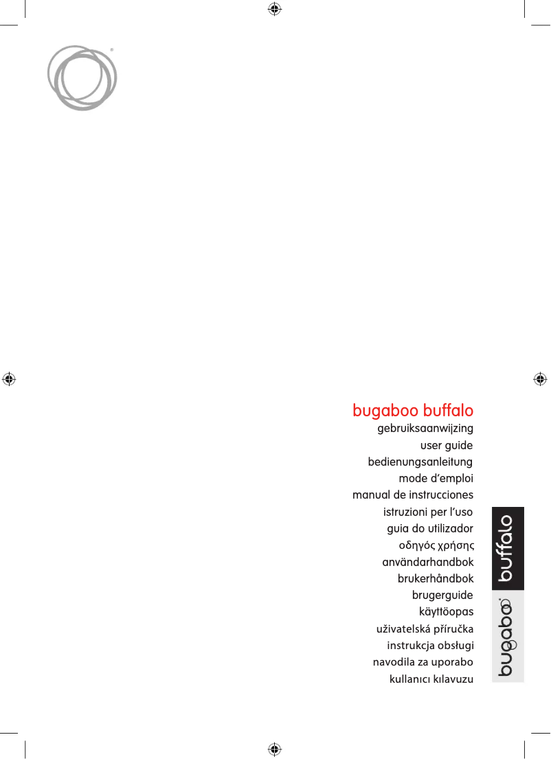 Page n°1 - Manuel utilisateur Bugaboo Buffalo