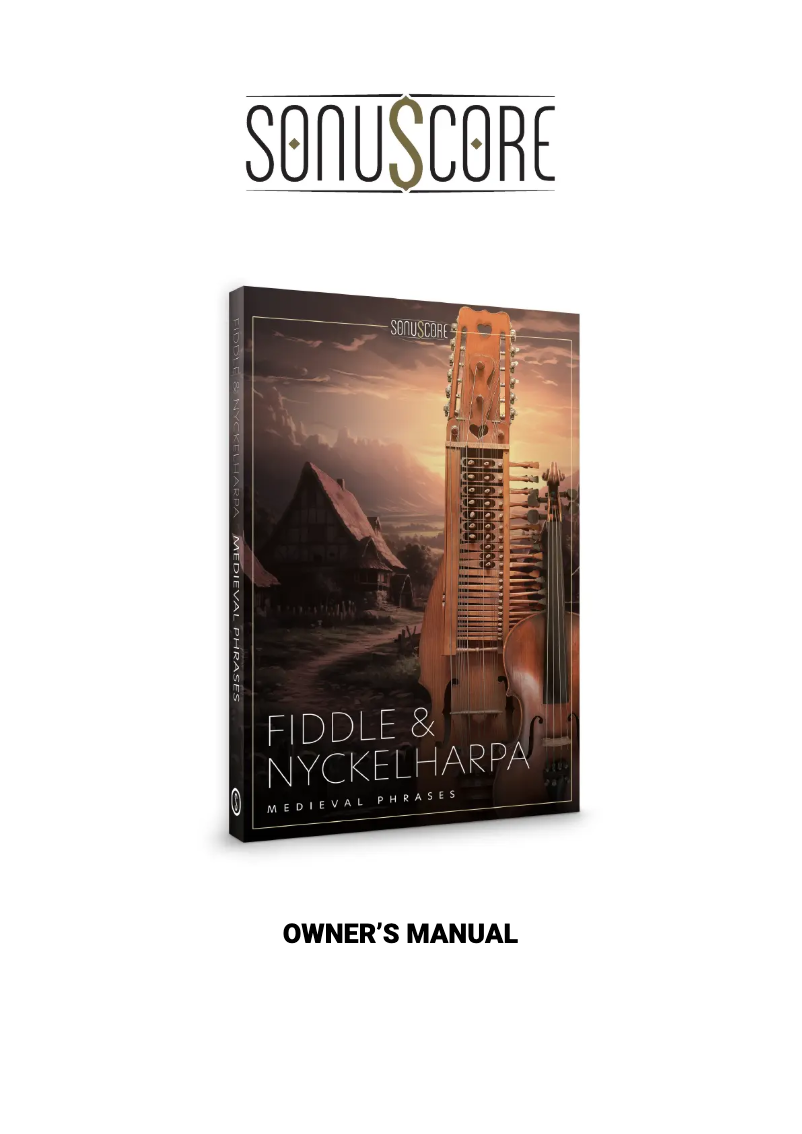 Page n°1 - Manuel utilisateur Steinberg Medieval Phrases: Fiddle and Nyckelharpa