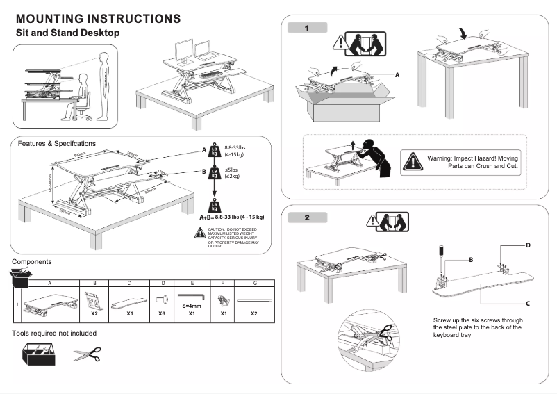 Image de la première page du manuel de l'appareil EZriserPro