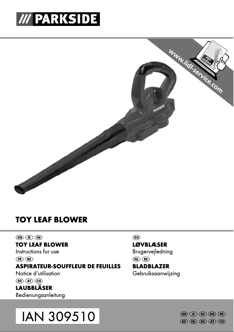Page n°1 - Manuel utilisateur Parkside PP 3000 A1