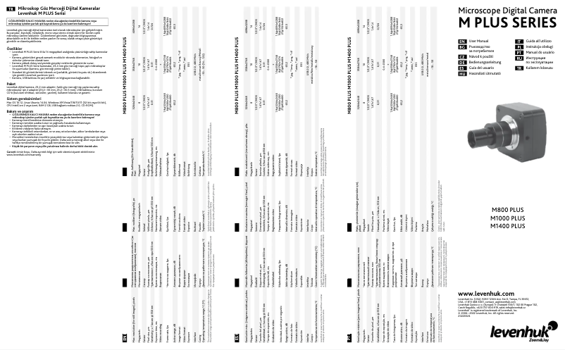 Page 1 de la notice Manuel utilisateur Levenhuk M1000 Plus