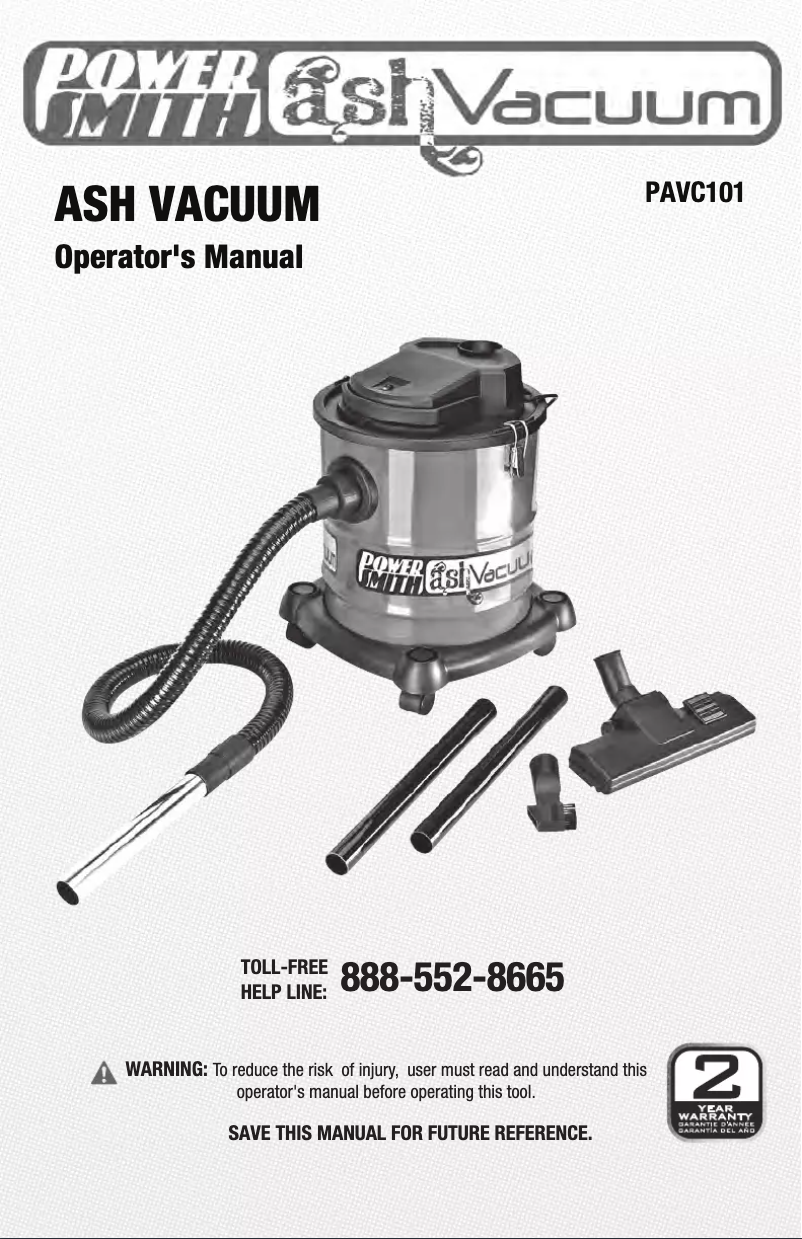 Image de la première page du manuel de l'appareil PAVC101