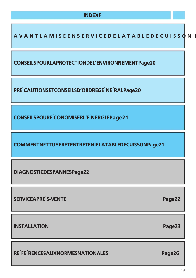 Page 1 de la notice Manuel utilisateur Whirlpool AKM 202/TF
