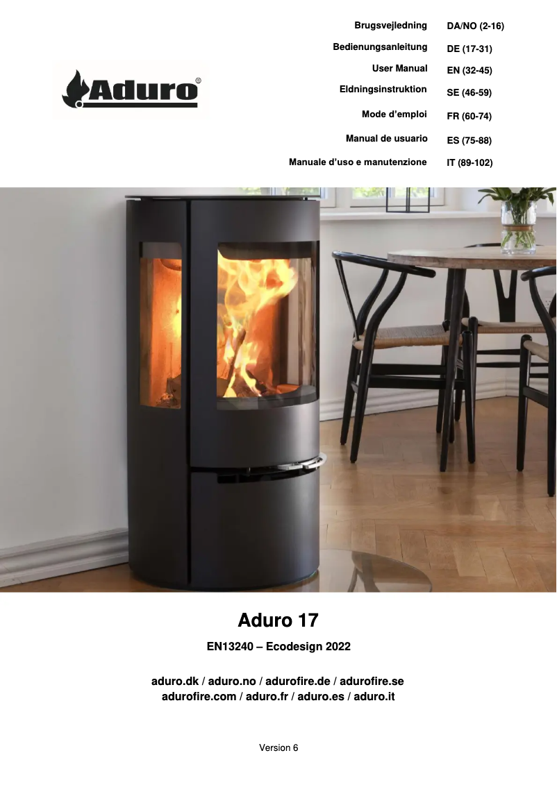 Image de la première page du manuel de l'appareil 17