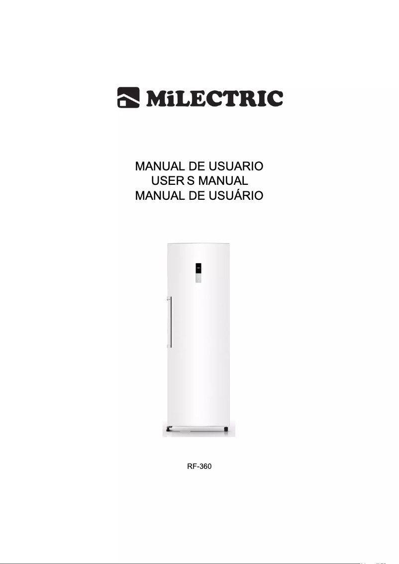 Image de la première page du manuel de l'appareil RF-360