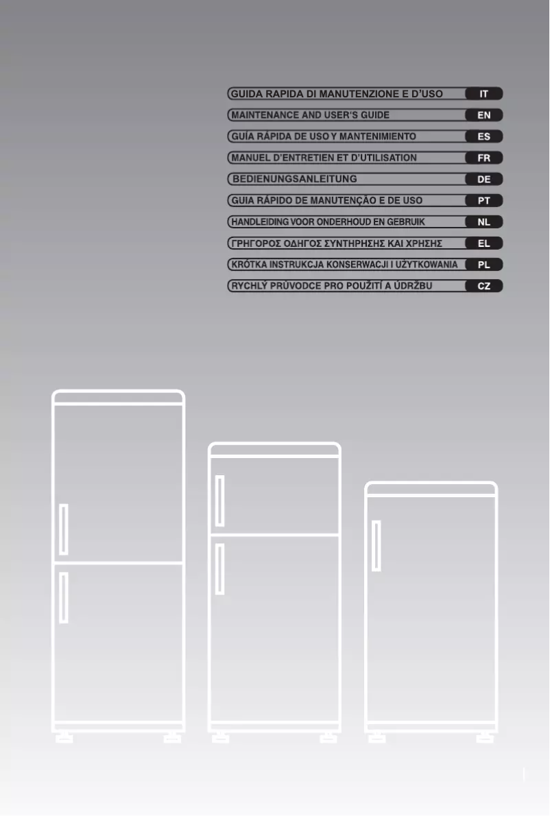 Page n°1 - Manuel utilisateur Candy CKCN 204IS/1