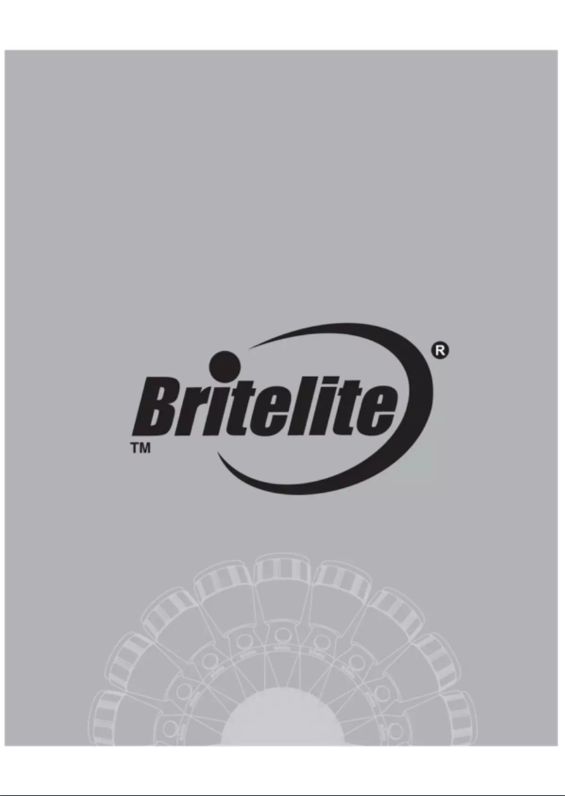 Page n°1 - Manuel utilisateur Britelite Challenge