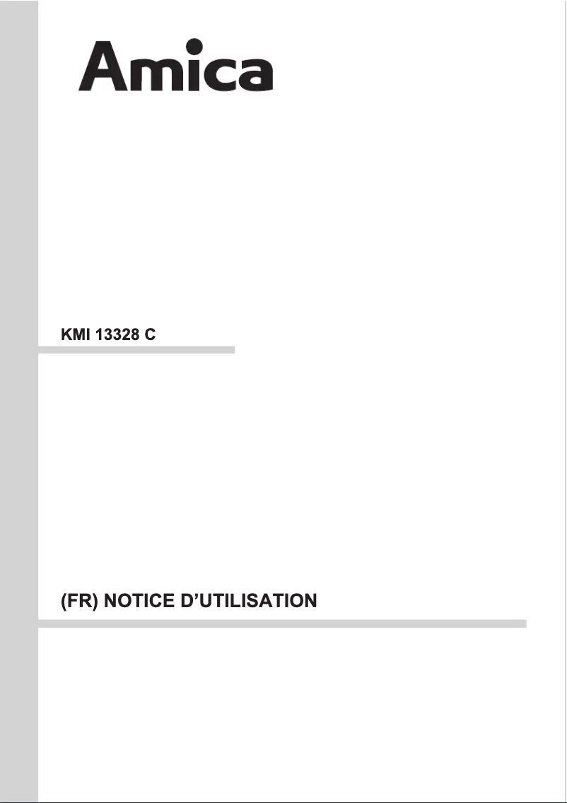 Image de la première page du manuel de l'appareil ACI3504X