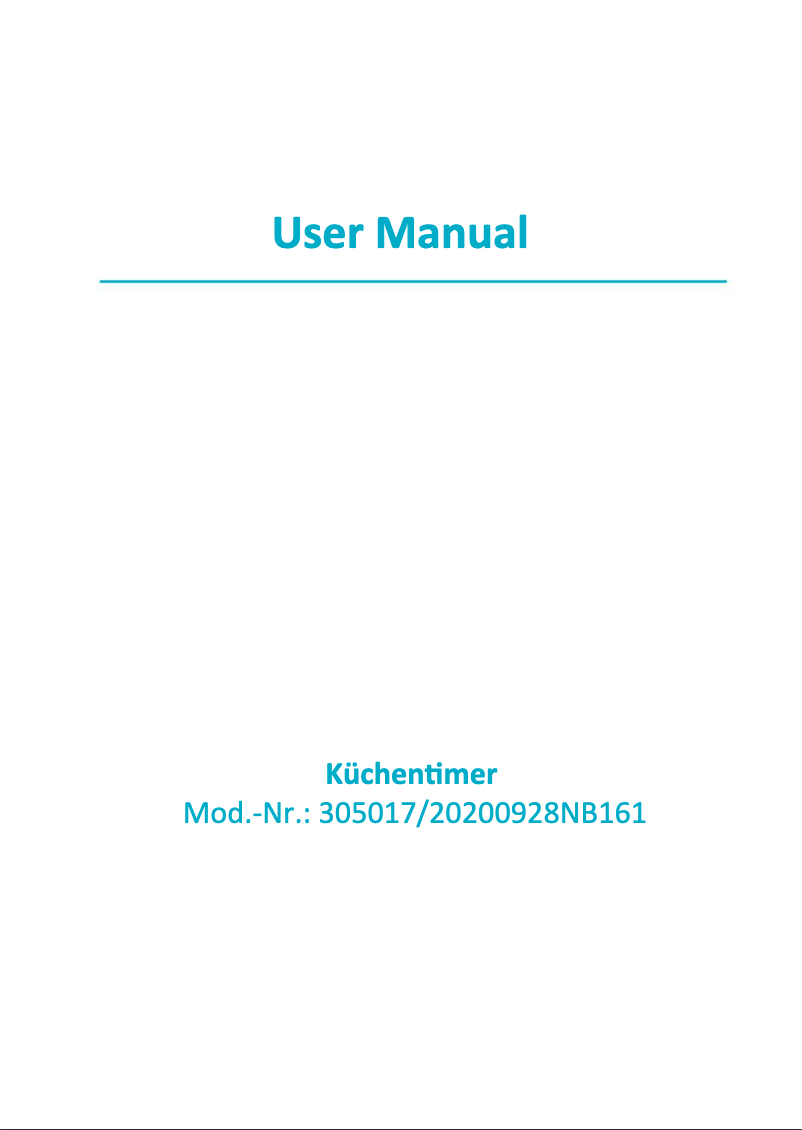 Image de la première page du manuel de l'appareil 305017