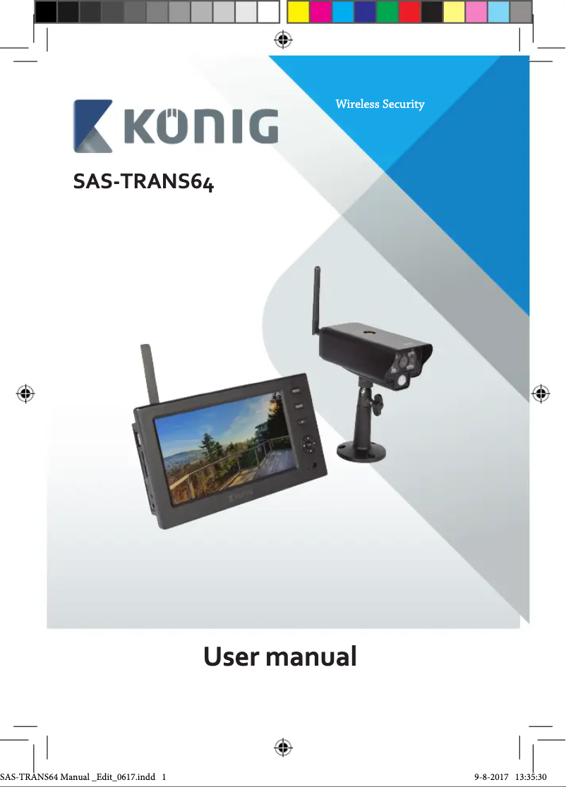 Image de la première page du manuel de l'appareil SAS-TRANS64