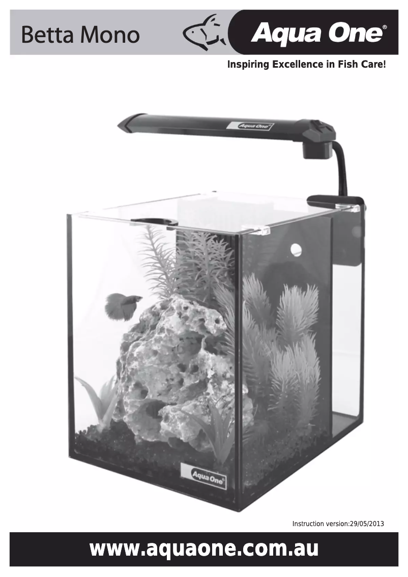 Image de la première page du manuel de l'appareil Betta Mono