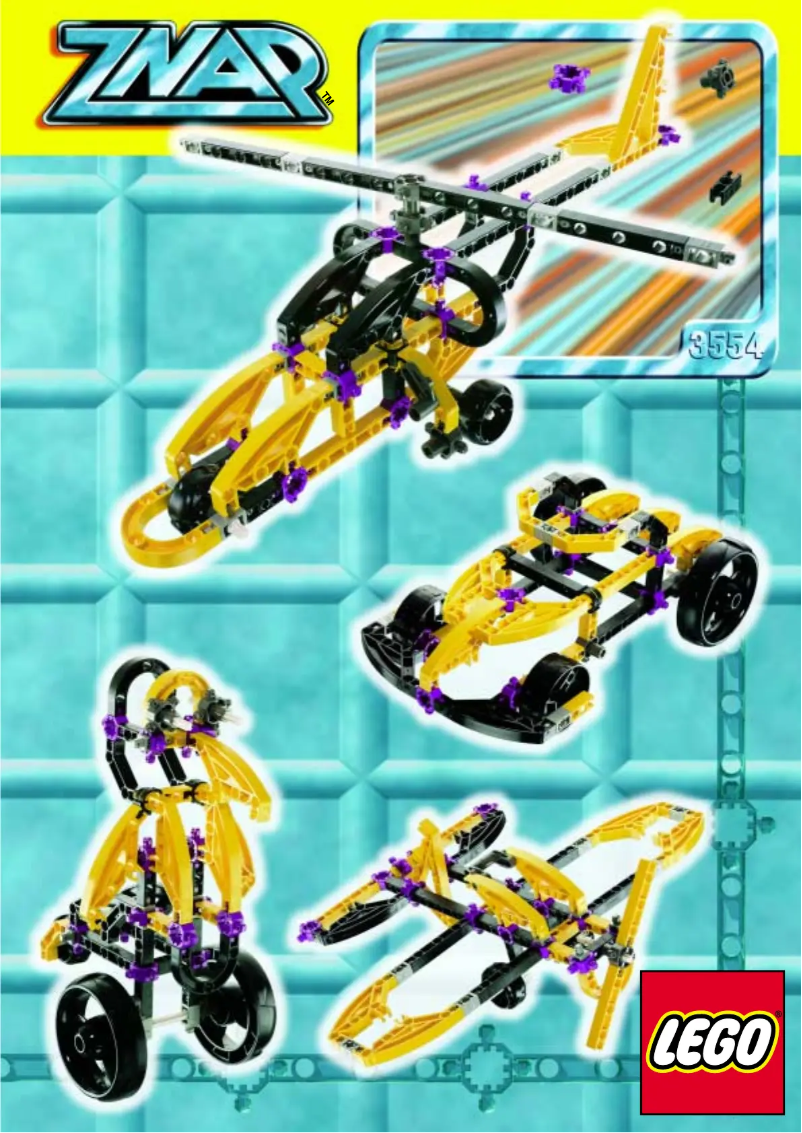 Image de la première page du manuel de l'appareil Znap 3554