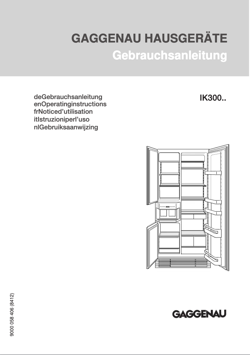Imagen de la primera página del manual del dispositivo IK 300-354