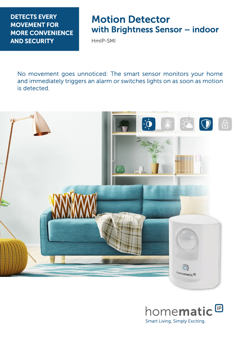 Image de la première page du manuel de l'appareil HmIP-SMI