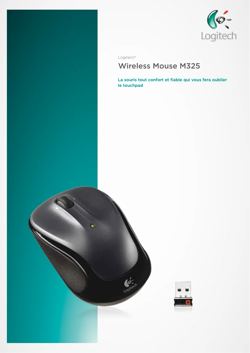 Page 1 de la notice Manuel utilisateur Logitech Wireless M325