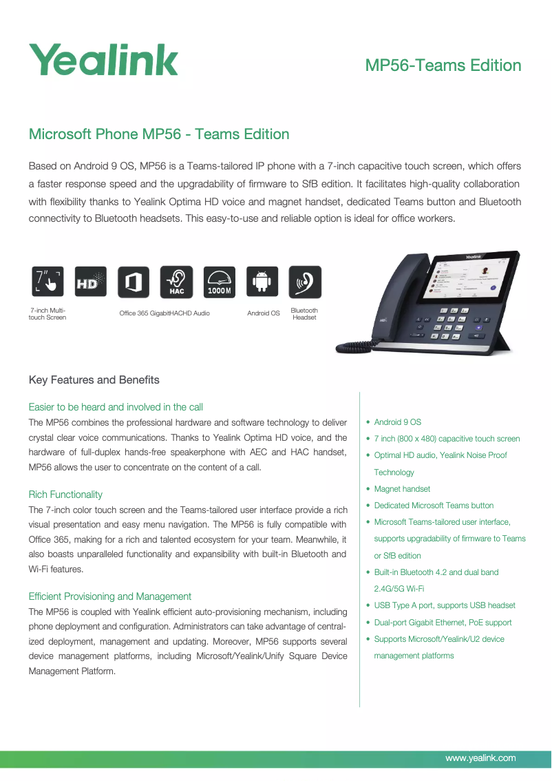 Image de la première page du manuel de l'appareil MP56