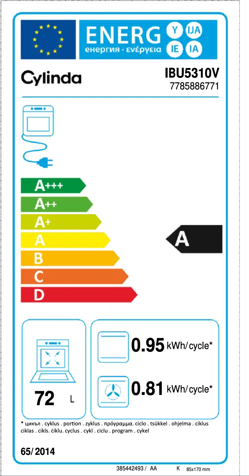 Image de la première page du manuel de l'appareil IBU5310V