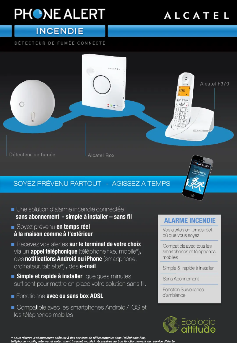 Image de la première page du manuel de l'appareil Alert Box