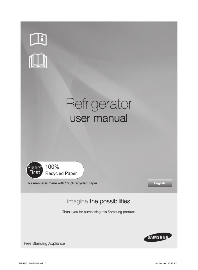 Page n°1 - Manuel utilisateur Samsung SRS712GNW