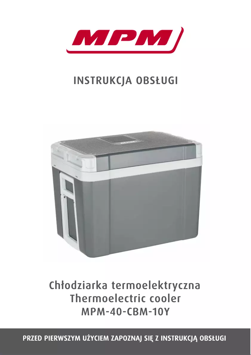 Page 1 de la notice Manuel utilisateur MPM MPM-40-CBM-10Y