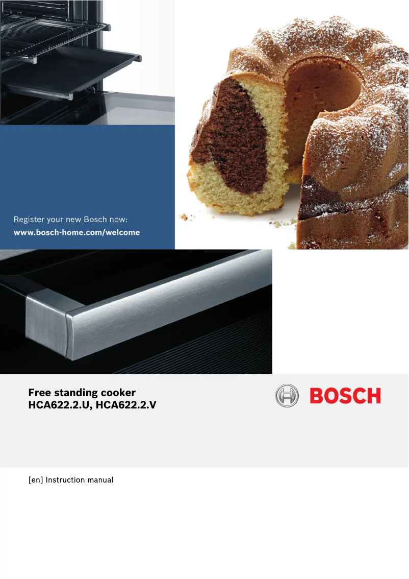 Page n°1 - Manuel utilisateur Bosch Serie | 2 HCA622221U