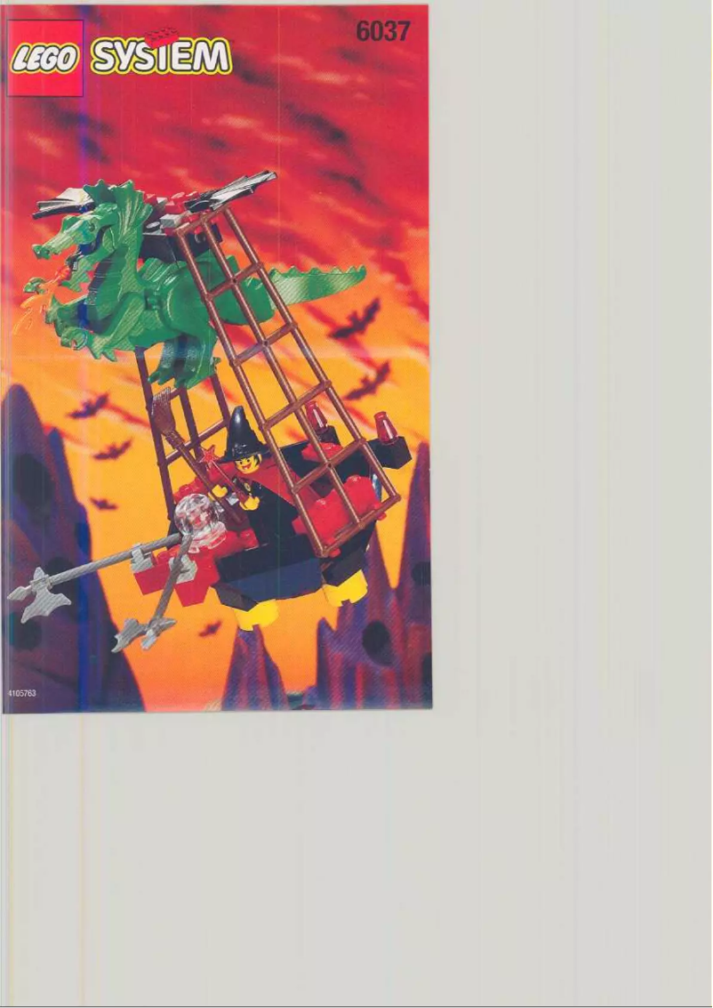 Page 1 of the manual User Manual Lego Castle 6037