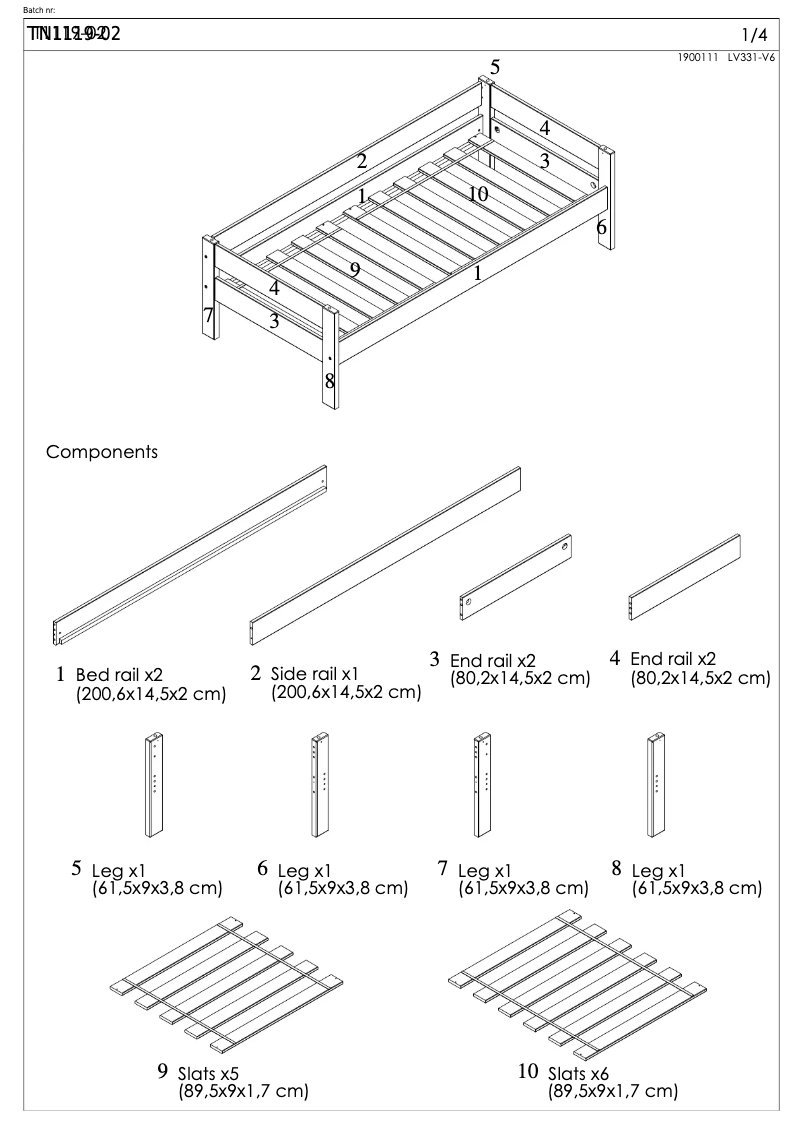 Página 1 del manual Manual de usuario Stompa Play Day