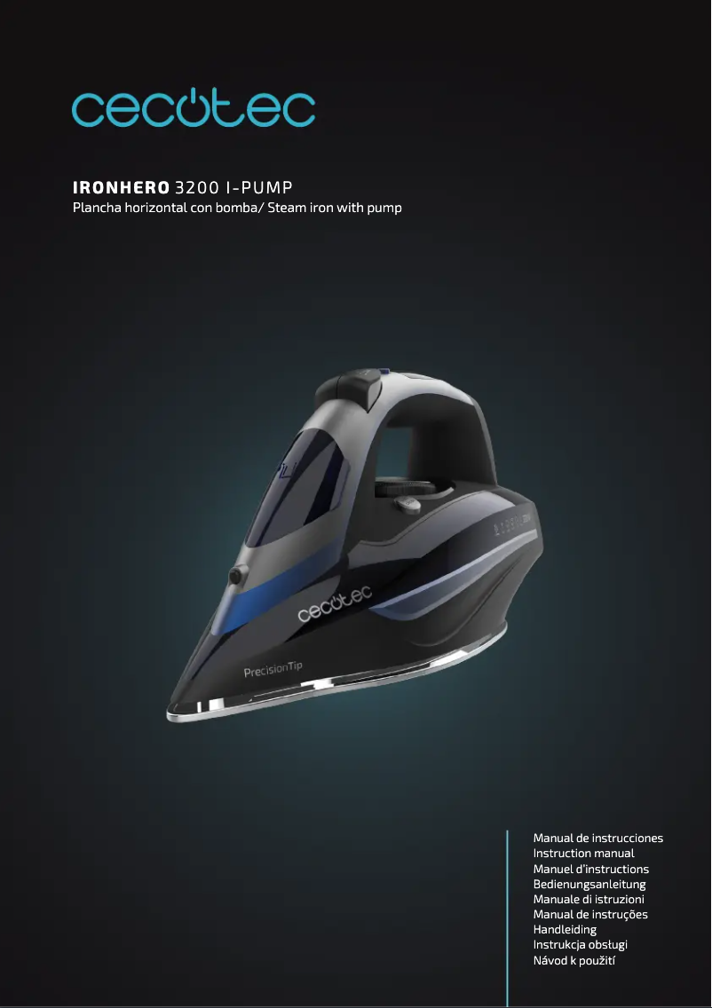 Page n°1 - Manuel utilisateur Cecotec IronHero 3200 i-Pump
