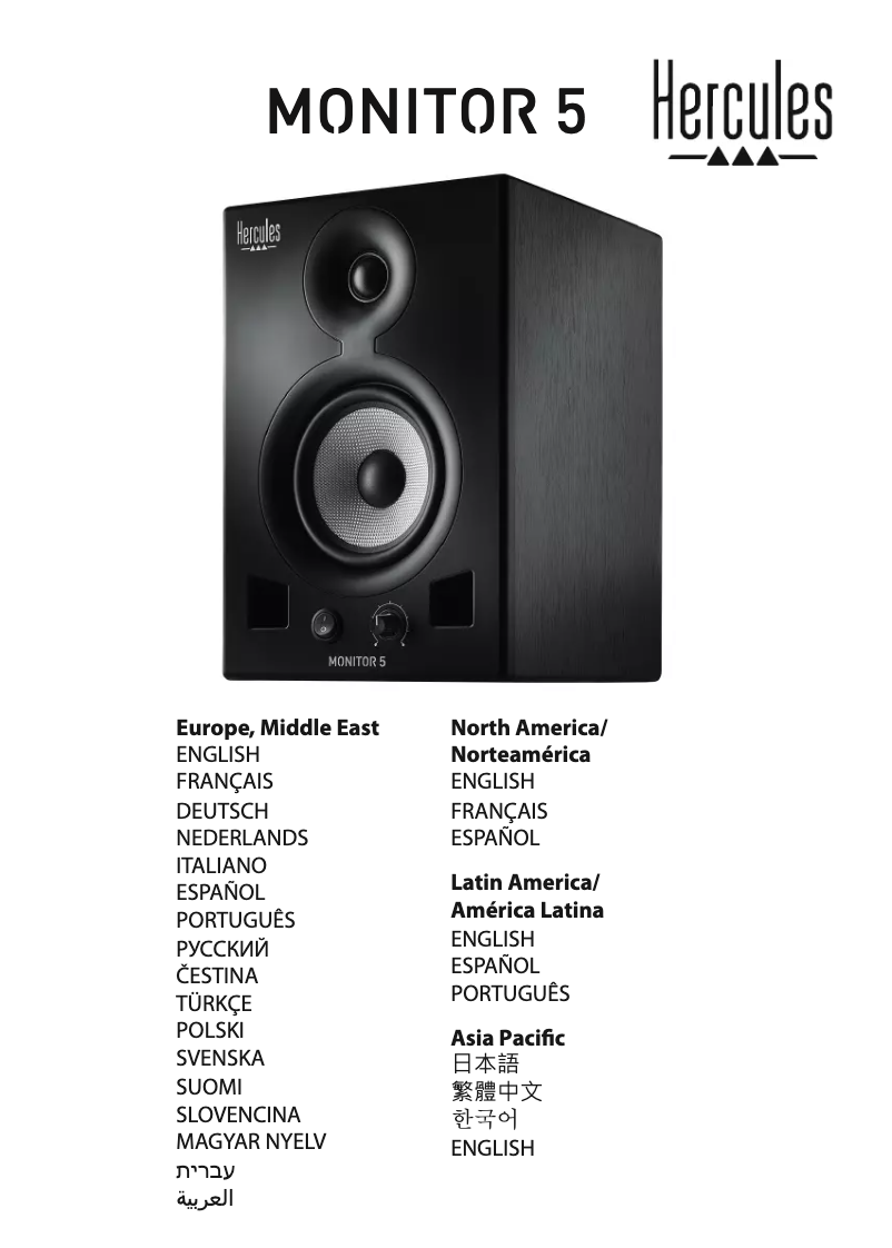 Imagen de la primera página del manual del dispositivo Monitor 5