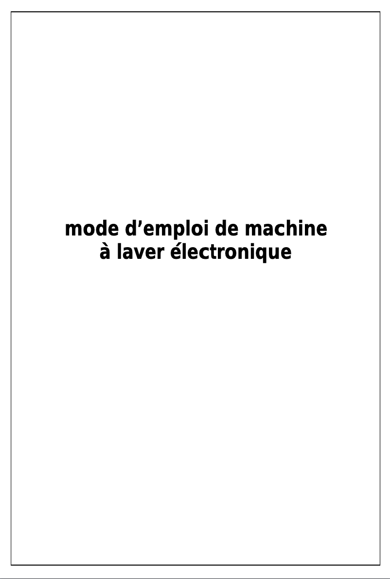 Image de la première page du manuel de l'appareil CL505HTCH