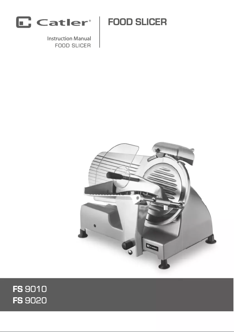 Page 1 de la notice Manuel utilisateur Catler FS 9020