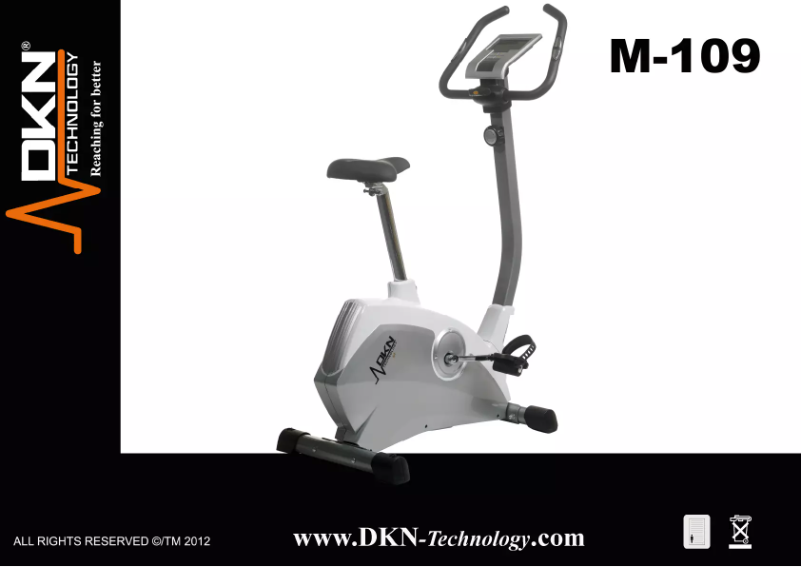 Page n°1 - Manuel utilisateur DKN M-109