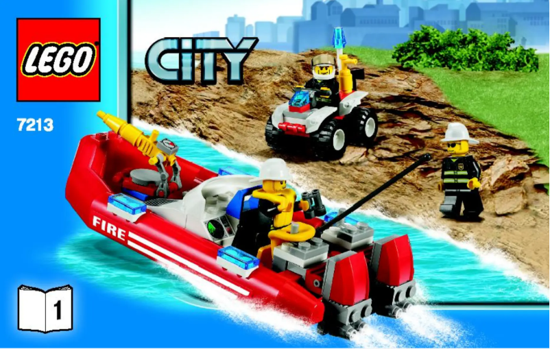 Page n°1 - Manuel utilisateur Lego Off-road Fire Truck & Fireboat
