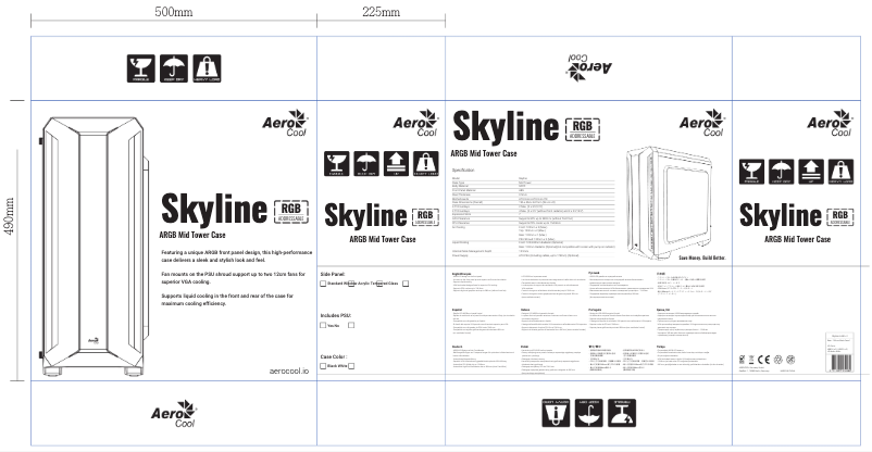 Image de la première page du manuel de l'appareil Skyline