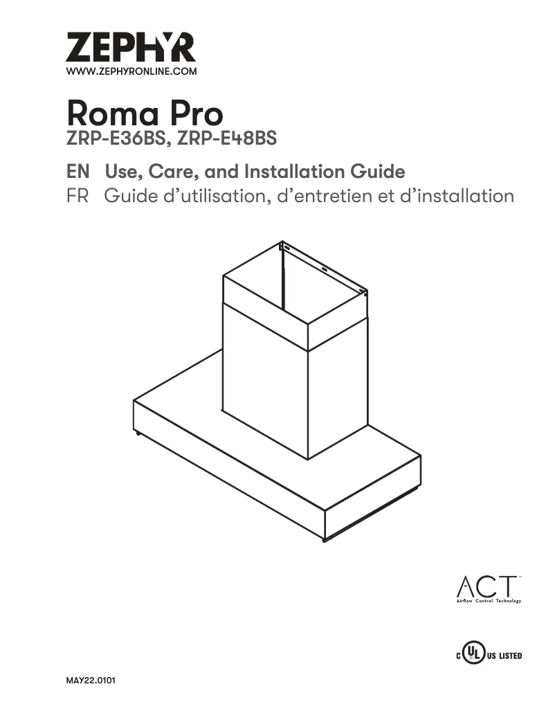 Image de la première page du manuel de l'appareil Siena Pro ZSP-E48BS