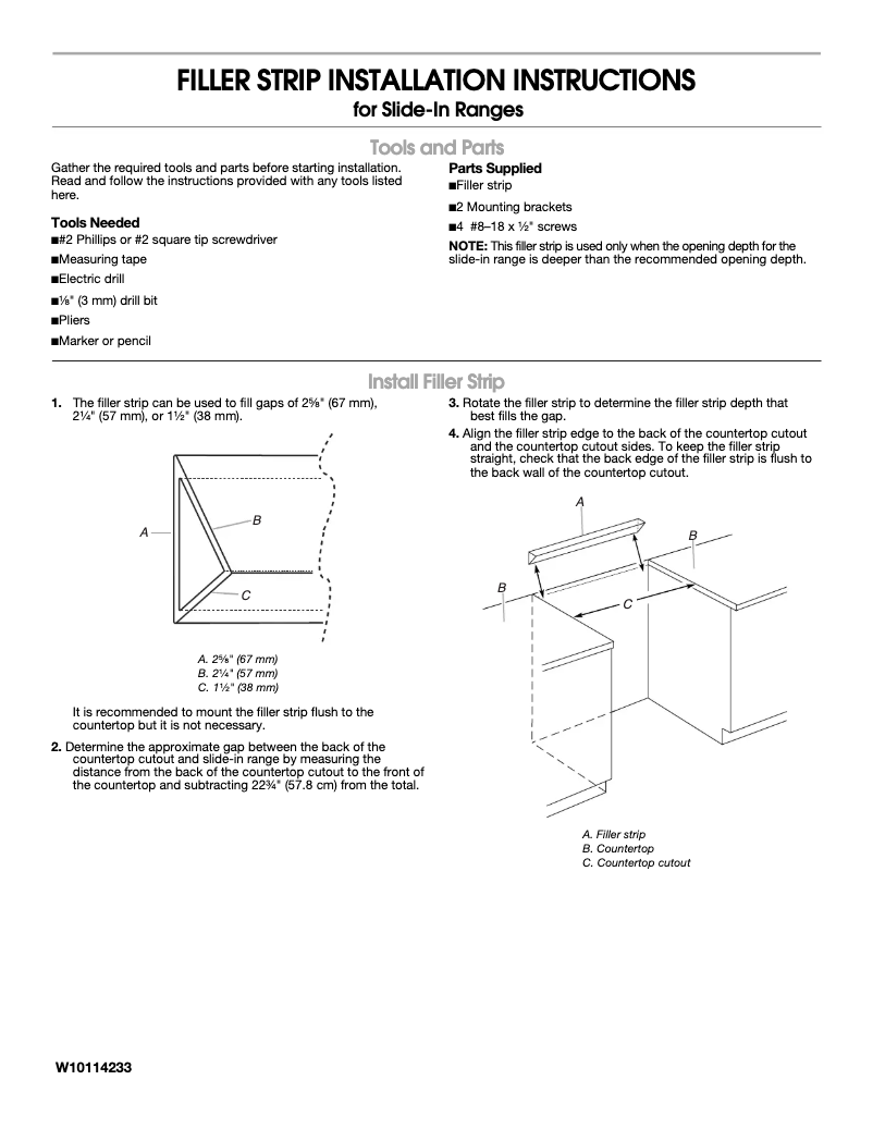 Page n°1 - Manuel utilisateur Maytag W10113902