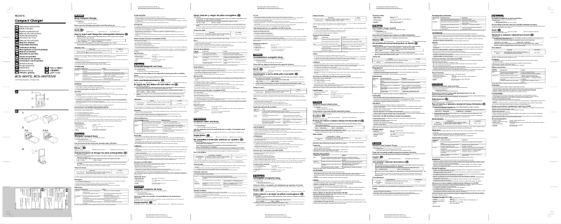 Image de la première page du manuel de l'appareil BCG-34HTD