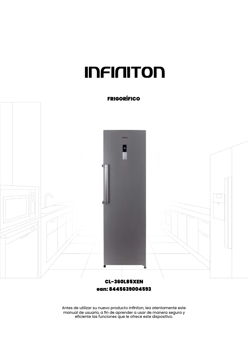 Image de la première page du manuel de l'appareil CL-360L85XEN