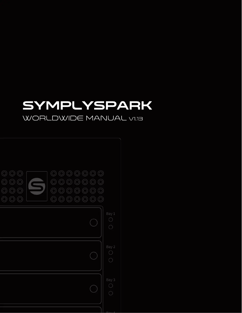 Page n°1 - Manuel utilisateur SYMPLY SymplySPARK
