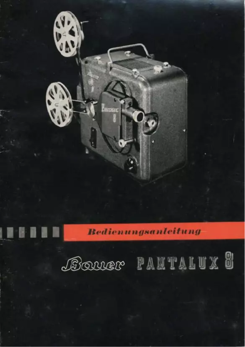 Image de la première page du manuel de l'appareil Pantalux 8