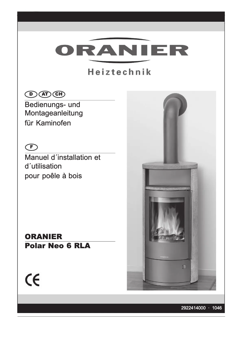 Page n°1 - Manuel utilisateur Oranier Polar Neo 6 RLA