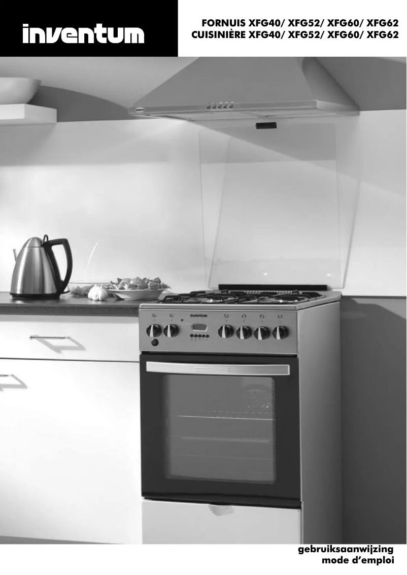 Page 1 de la notice Manuel utilisateur Inventum XFG40