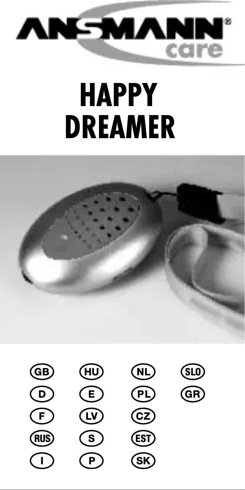 Image de la première page du manuel de l'appareil Happy Dreamer